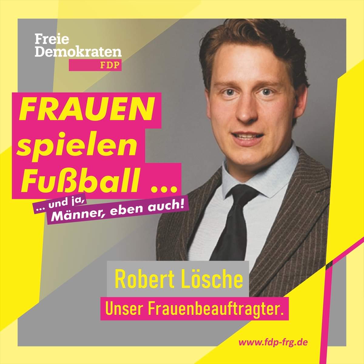 Frauenbeauftragter Robert Lösche