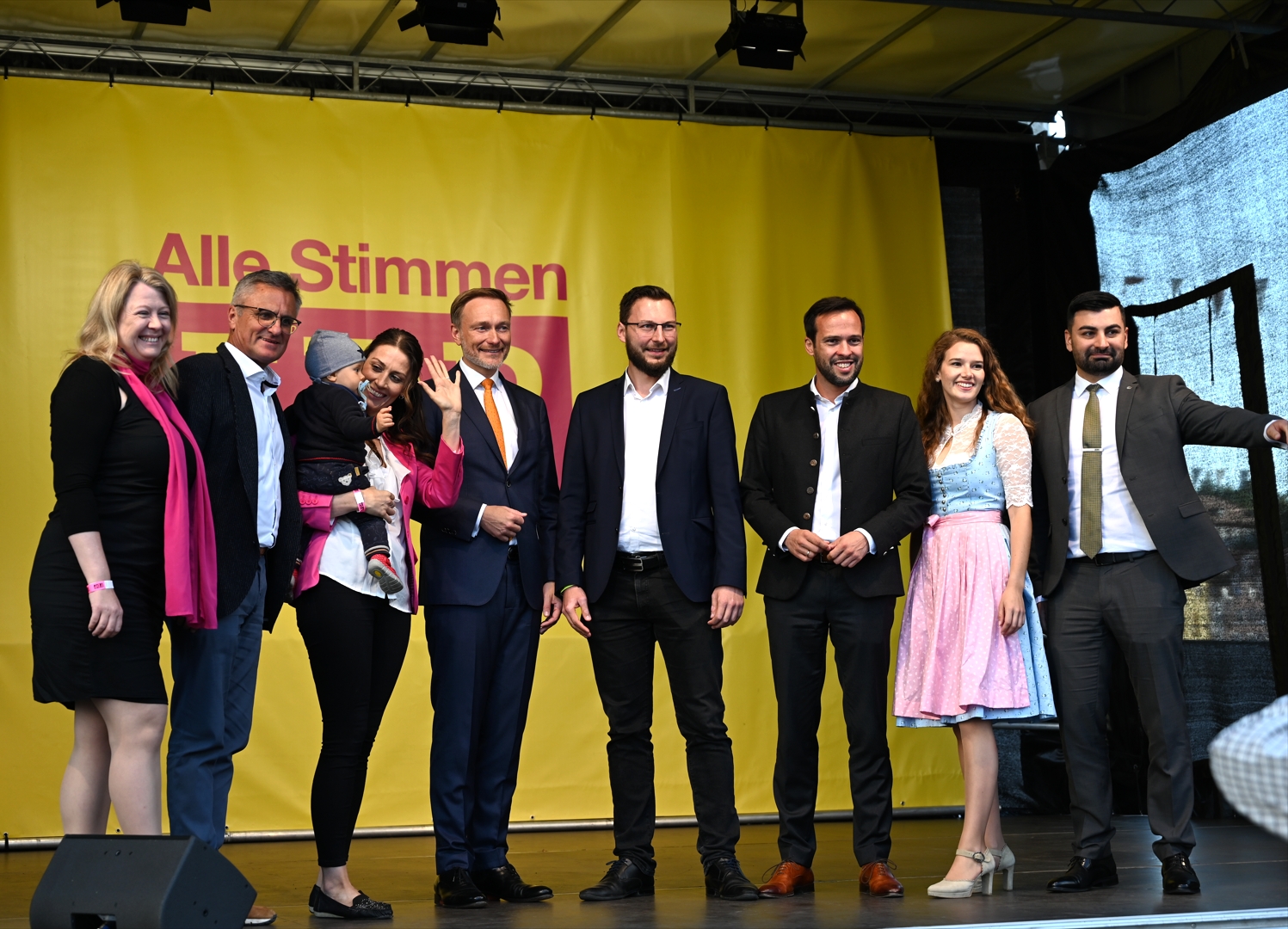 Wahlkampfveranstaltung der FDP Bayern in Landshut
