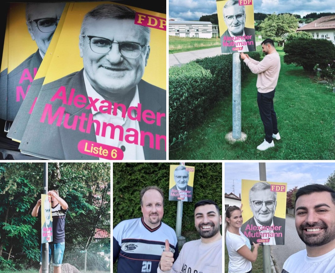 Wahlplakte Alexander Muthmann 