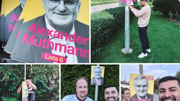 Wahlplakte Alexander Muthmann 