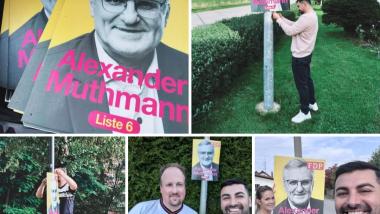 Wahlplakte Alexander Muthmann